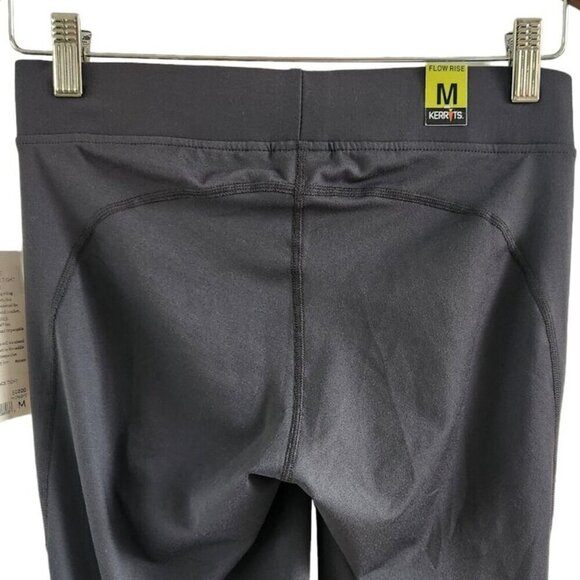 Kerrits Performance Tight Flow Rise Equestrian Pants Faux Leather Knee Size M - Picture 8 of 9